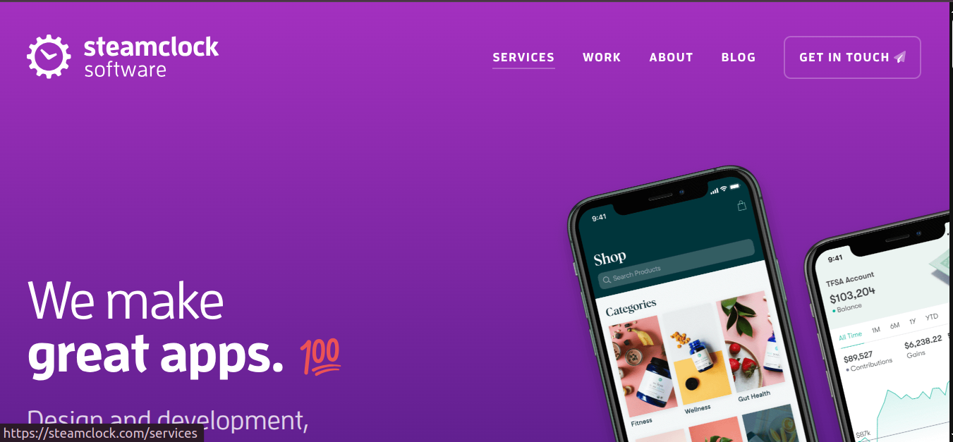 a snapshot of the company mentioned under the list of top saas development companies from India